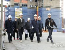 김성제 의왕시장, 부곡 지역 주요 사업 현장 점검 추진!