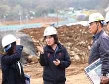 최혜민 광명시장 권한대행, 구름산지구 도시개발사업 현장 찾아 “주민 불편 해소 위해 속도감 있는 개발 추진해 달라”