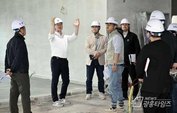 안산시, 공동체 복합시설·4·16 생명안전공원(가칭) 건립 현장 점검!