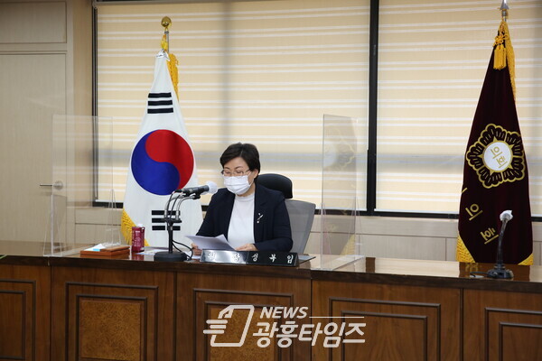 군포시의회 성복임 의장(사진제공=군포시의회) 군포시의회 성복임 의장(사진제공=군포시의회)