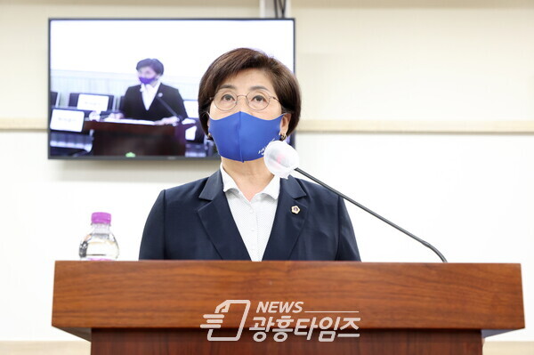 김미숙 의원, 경기도 해외진출기업의 복귀 지원에 관한 조례 개정 추진 (사진제공=경기도의회)