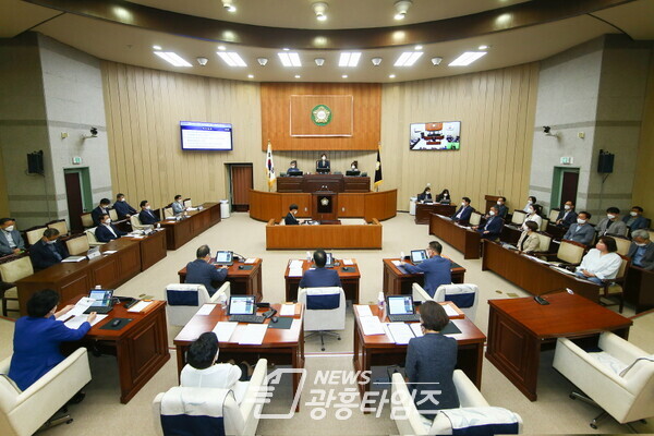 의왕시의회 제279회 임시회 마무리(사진제공=의왕시) 의왕시의회 제279회 임시회 마무리(사진제공=의왕시)