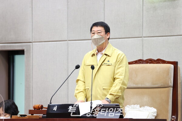 제291회시흥시의회(임시회)2차본회의 박춘호 의장(사진제공=시흥시의회) 제291회시흥시의회(임시회)2차본회의 박춘호 의장(사진제공=시흥시의회)