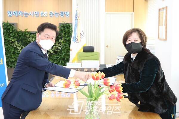 광명시 광명교육청과 혁신교육지구 시즌Ⅲ 부속합의서 체결(제공=광명시) 광명시 광명교육청과 혁신교육지구 시즌Ⅲ 부속합의서 체결(제공=광명시)