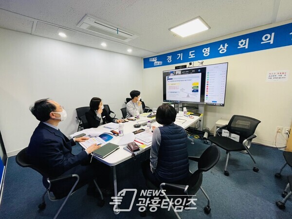 사회적경제 우선구매 시군 영상회의(제공=경기도) 사회적경제 우선구매 시군 영상회의(제공=경기도)
