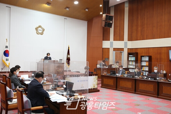 군포시의회 제259회 조례특위 현장(제공=군포시의회) 군포시의회 제259회 조례특위 현장(제공=군포시의회)