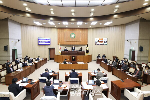 제284회 임시회(사진제공=의왕시) 제284회 임시회(사진제공=의왕시)