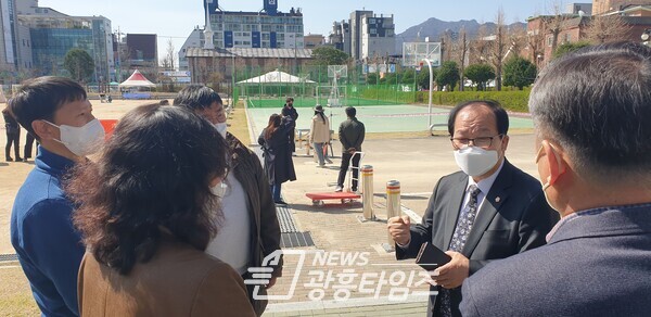 유근식 의원, 2022년 경기도 기능경기대회 참관(제공=유근식 의원실) 유근식 의원, 2022년 경기도 기능경기대회 참관(제공=유근식 의원실)