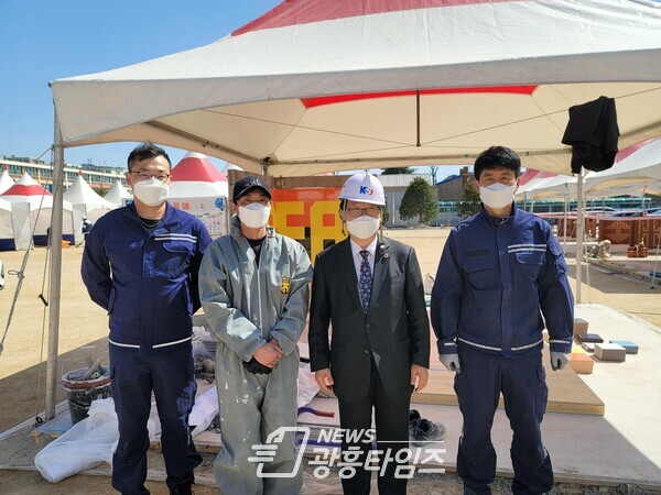 유근식 의원, 2022년 경기도 기능경기대회 참관(제공=유근식 의원실) 유근식 의원, 2022년 경기도 기능경기대회 참관(제공=유근식 의원실)