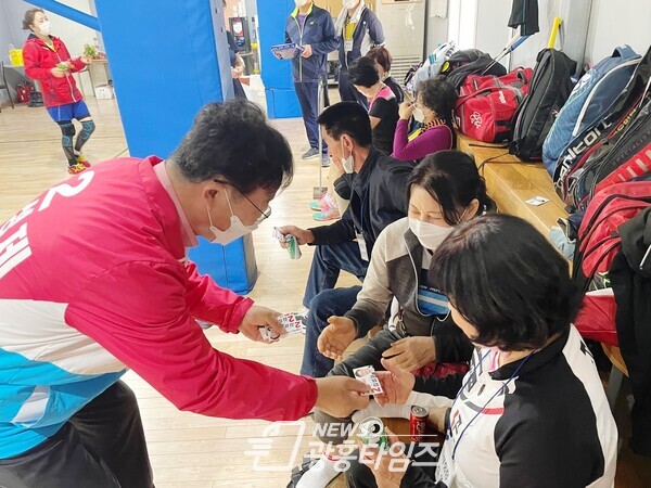 백운배드민턴(제공=김성제 예비후보 선거캠프) 백운배드민턴(제공=김성제 예비후보 선거캠프)