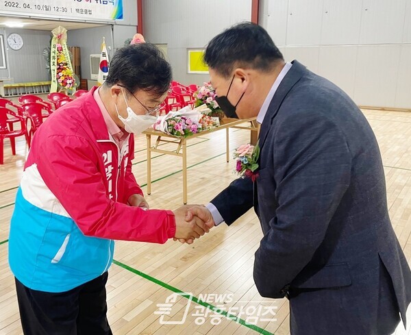 백운배드민턴(제공=김성제 예비후보 선거캠프) 백운배드민턴(제공=김성제 예비후보 선거캠프)