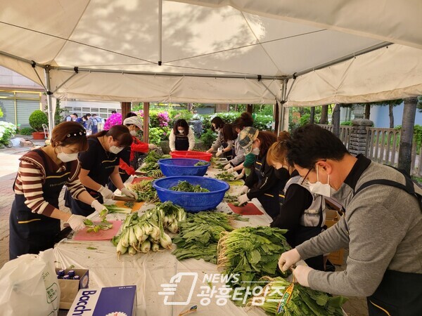 정왕1동 나눔애 계절김치(제공=정왕1동 행정복지센터) 정왕1동 나눔애 계절김치(제공=정왕1동 행정복지센터)