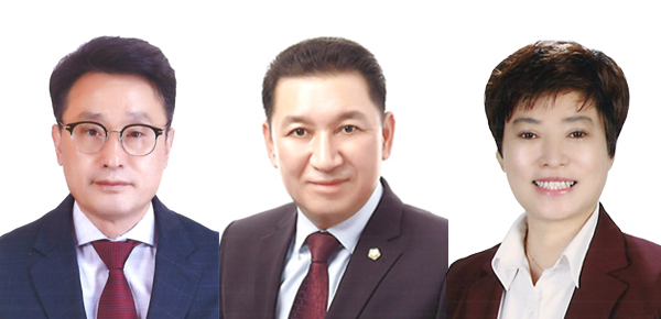사진 왼쪽부터 김종오(63년생) 前 이언주 국회의원 보좌관, 박덕수(61년생) 광명시의회 부의장, 백명순(72년생) 국민의힘 광명갑 여성위원장 사진 왼쪽부터 김종오(63년생) 前 이언주 국회의원 보좌관, 박덕수(61년생) 광명시의회 부의장, 백명순(72년생) 국민의힘 광명갑 여성위원장
