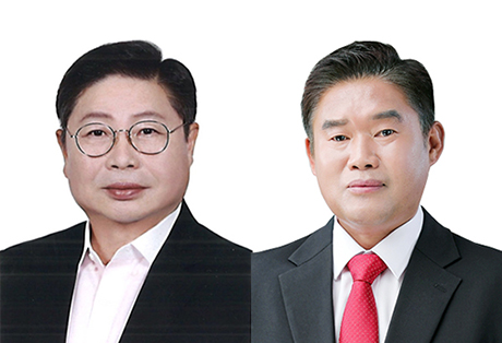 사진 왼쪽부터 이근우(65년생) 국민의힘 광명갑 사무국장, 이재한(72년생) 광문초등학교 운영위원장 사진 왼쪽부터 이근우(65년생) 국민의힘 광명갑 사무국장, 이재한(72년생) 광문초등학교 운영위원장