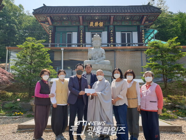 부곡사 후원(사진제공=부곡동 주민센터) 부곡사 후원(사진제공=부곡동 주민센터)