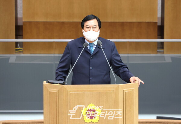 방재율 의원, 5분 자유발언 통해 음식물 쓰레기 자원화 정책 적극 추진 제안(제공=경기도의회)