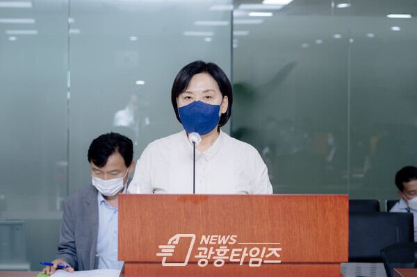 심민자 의원, 가사노동자 등의 고용개선 및 권익 보호에 대한 길 열려 (제공=경기도의회)
