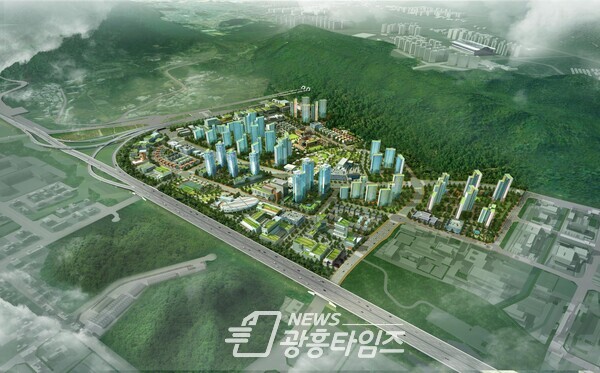 광명학온 공공주택지구 조감도(제공=경기도)