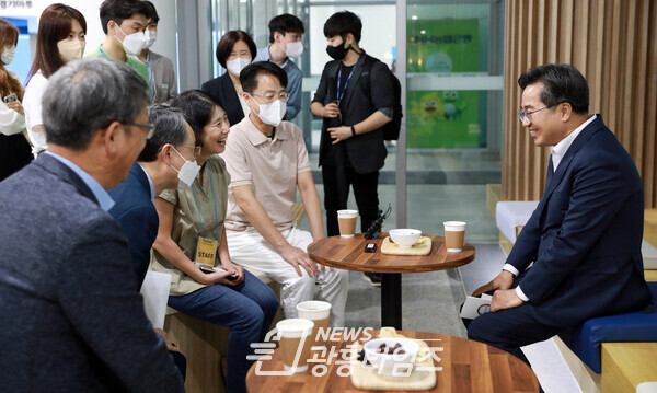 공정무역 커피 나눔행사(제공=경기도)