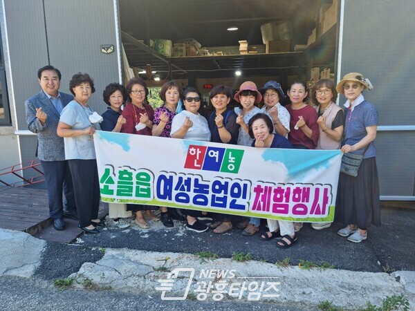 김성남 의원, 한여농 소흘읍 여성농업인과 소통의 시간 가져(제공=김성남 의원실)