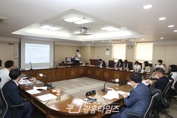제9대 군포시의회, '공직자 이해충돌 방지법' 교육 모습(제공=군포시의회)