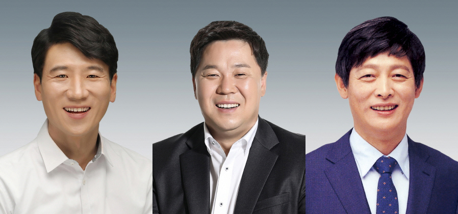 좌측부터 김민호 위원장, 김성수 부위원장, 박세원 부위원장(제공=경기도의회)