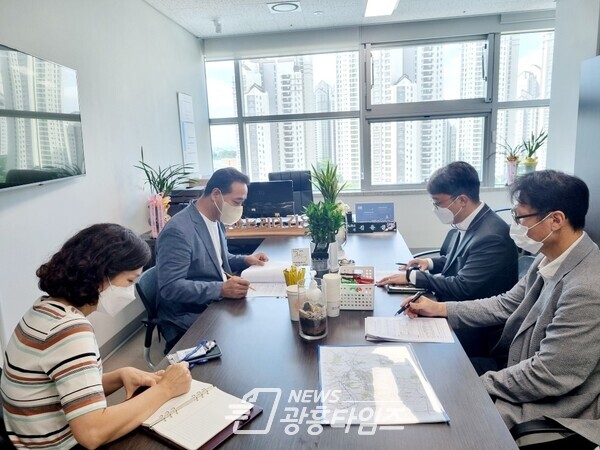 김용성 의원, 광명시흥 테크노밸리 관련 정담회 개최(제공=경기도의회)