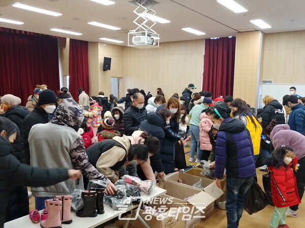 아동물품 나눔으로 온정 전해(사진제공=시흥시) 아동물품 나눔으로 온정 전해(사진제공=시흥시)
