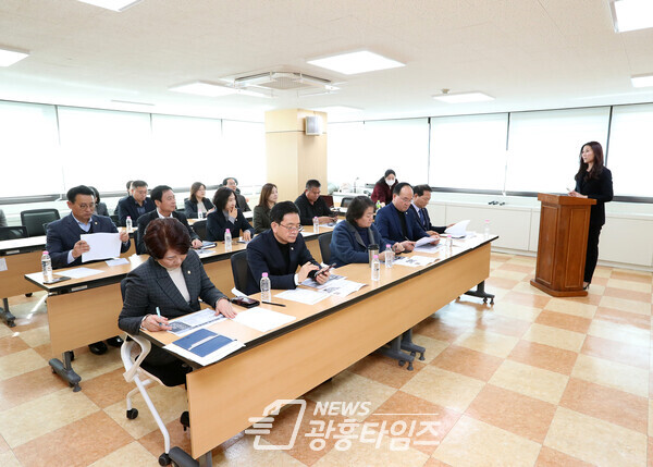 시민들에게 더 가까이... 광명시의회, 역량강화 교육 실시(사진제공=광명시의회)