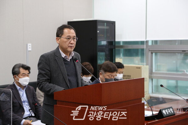 안광률 의원, 학교 부지 내 학생통학차량 안심승차구역(드롭존)의 근거 마련(사진제공=경기도의회)
