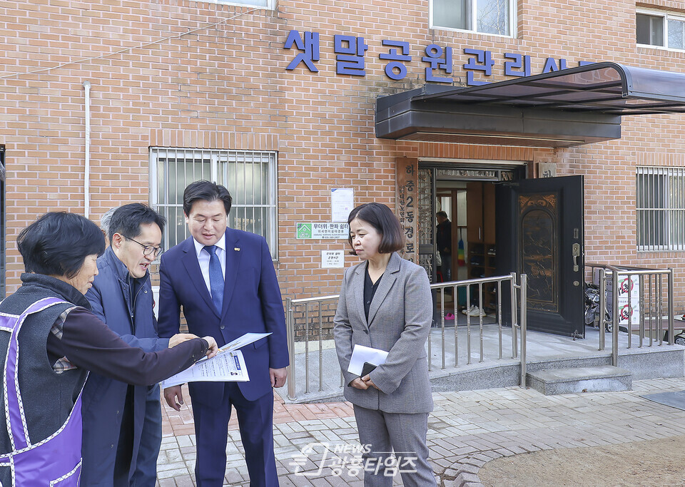 임병택 시장, 현장중심 적극행정 (사진제공=시흥시)