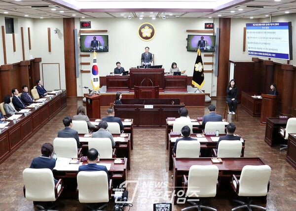 광명시의회, 제276회 임시회 폐회(사진제공=광명시의회)