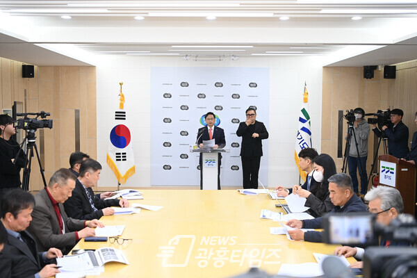오후석 행정2부지사, 경기북부특별자치도 설치를 위한 정책 기자회견 열어(사진제공=경기도)