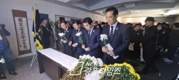 양기대 의원, 중국 다롄 안중근 의사 순국 113주년 추모식 참석(사진제공=양기대 의원실)