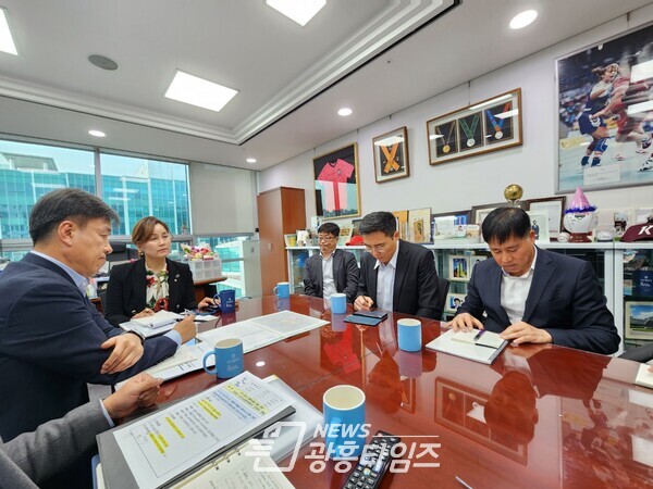 임오경 국회의원,  국토교통부·LH·광명시와 광명시흥신도시 광역교통대책 현안 협의(사진제공=임오경 의원실)