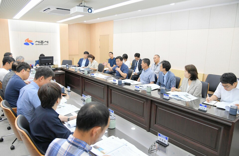 거북섬 활성화 축제 관련 공유회의(사진제공=시흥시) 거북섬 활성화 축제 관련 공유회의(사진제공=시흥시)