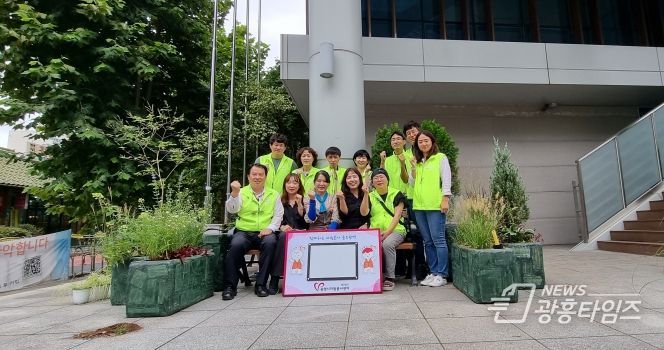 광명시 철산3동, 청사 내에 환경친화적 주민 쉼터 마련