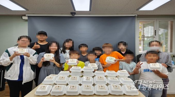 의왕시학교밖청소년지원센터 브레드림, 쿠키 기부