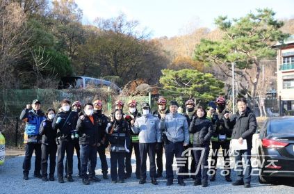 광명소방서, 산악사고 대비 특별구조 합동훈련 실시