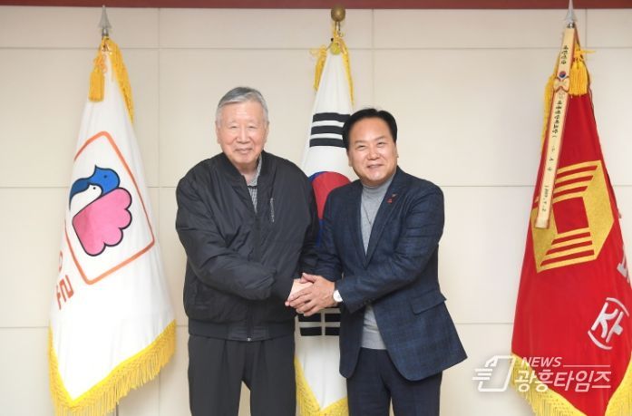 부영그룹 회장 면담
