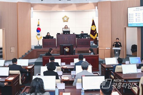 제226회 제2차 정례회 3차 본회의 전경