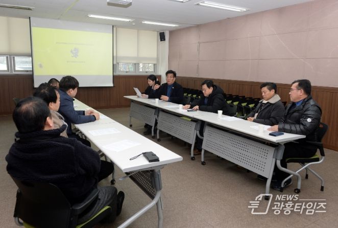오산시의회, 오색시장 상인회와 간담회 가져