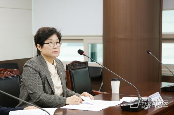 안산시 생활악취 저감 및 방지에 관한 조례안’을 대표 발의한 이혜경 의원