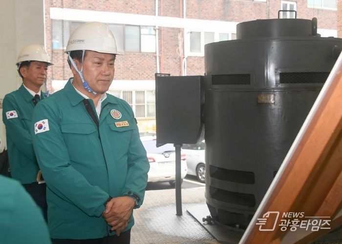 오산시, 극한 강우 대비 도상 토론 훈련 및 빗물펌프장 가동 훈련 진행