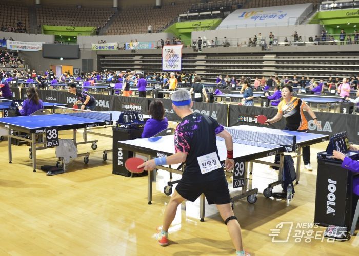 제6회 화성시장배 탁구대회 성황리 개최