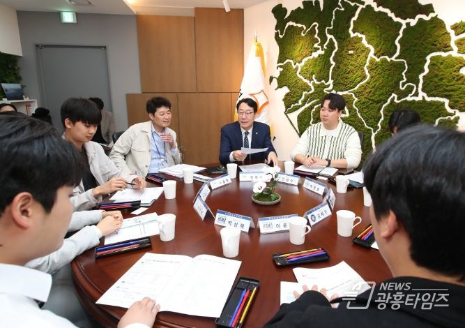 정명근 화성시장, 관내 대학 총학생회장단과 간담회 개최