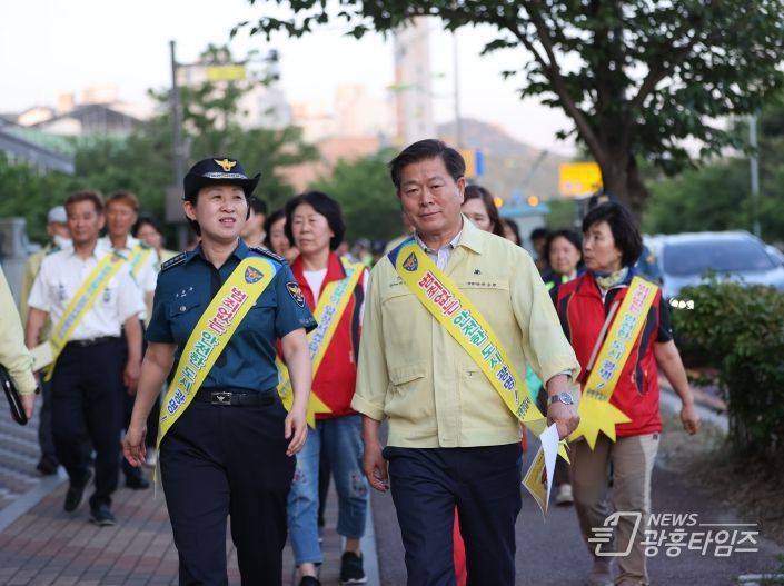 광명시, 시민 안전 위한 우리 동네 안심 순찰 펼쳐