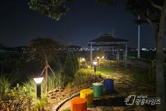 시흥시 신현동에 주민 쉼터 ‘조방죽 정원’ 조성