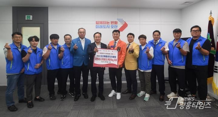 오산매홀로타리클럽, 저소득 취약계층 지원을 위한 라면 및 백미 기탁