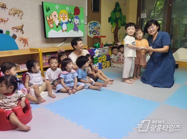 의왕 칼비테어린이집, 아나바다 나눔 장터 수익금 전액 기부